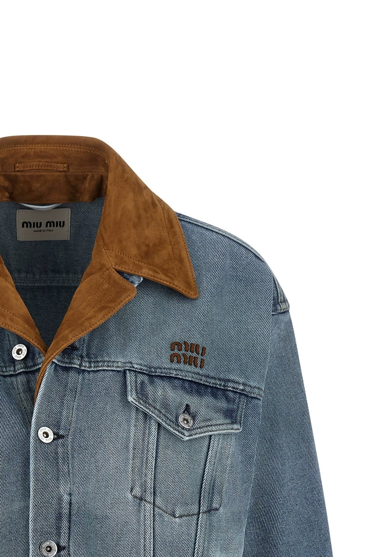 Miu Miu Women's Jacket in Blue