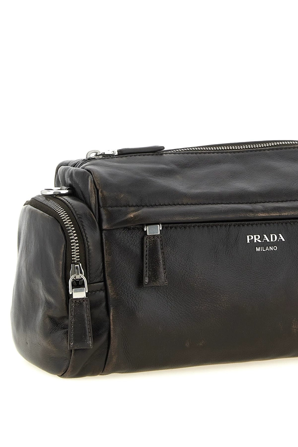 Prada Men's Crossbody Bag in Brown