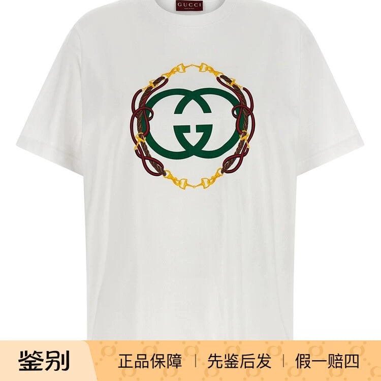 Gucci Women's Logo T-Shirt in White