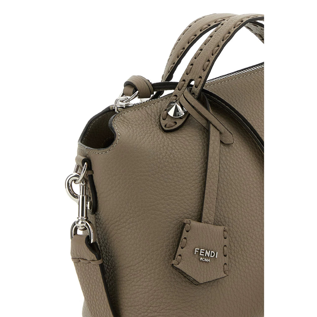 Fendi Women's By The Way Selleria Medium Bag in Grey