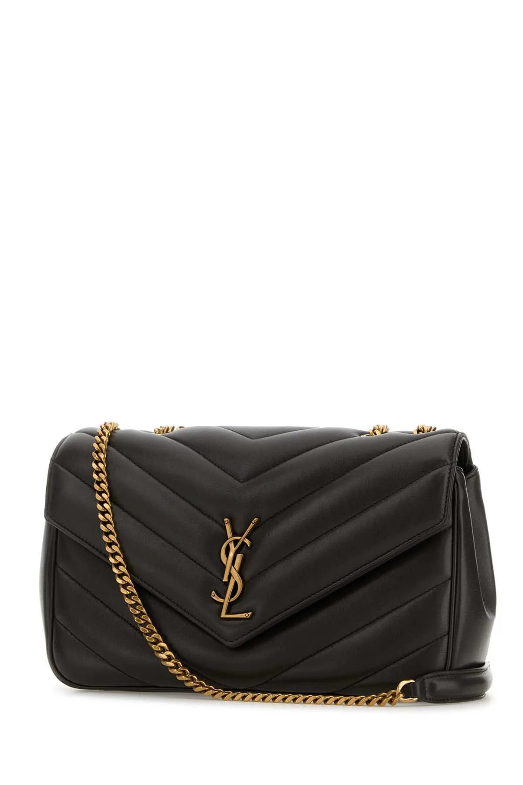 Saint Laurent YSL Loulou Medium Bag in Grey
