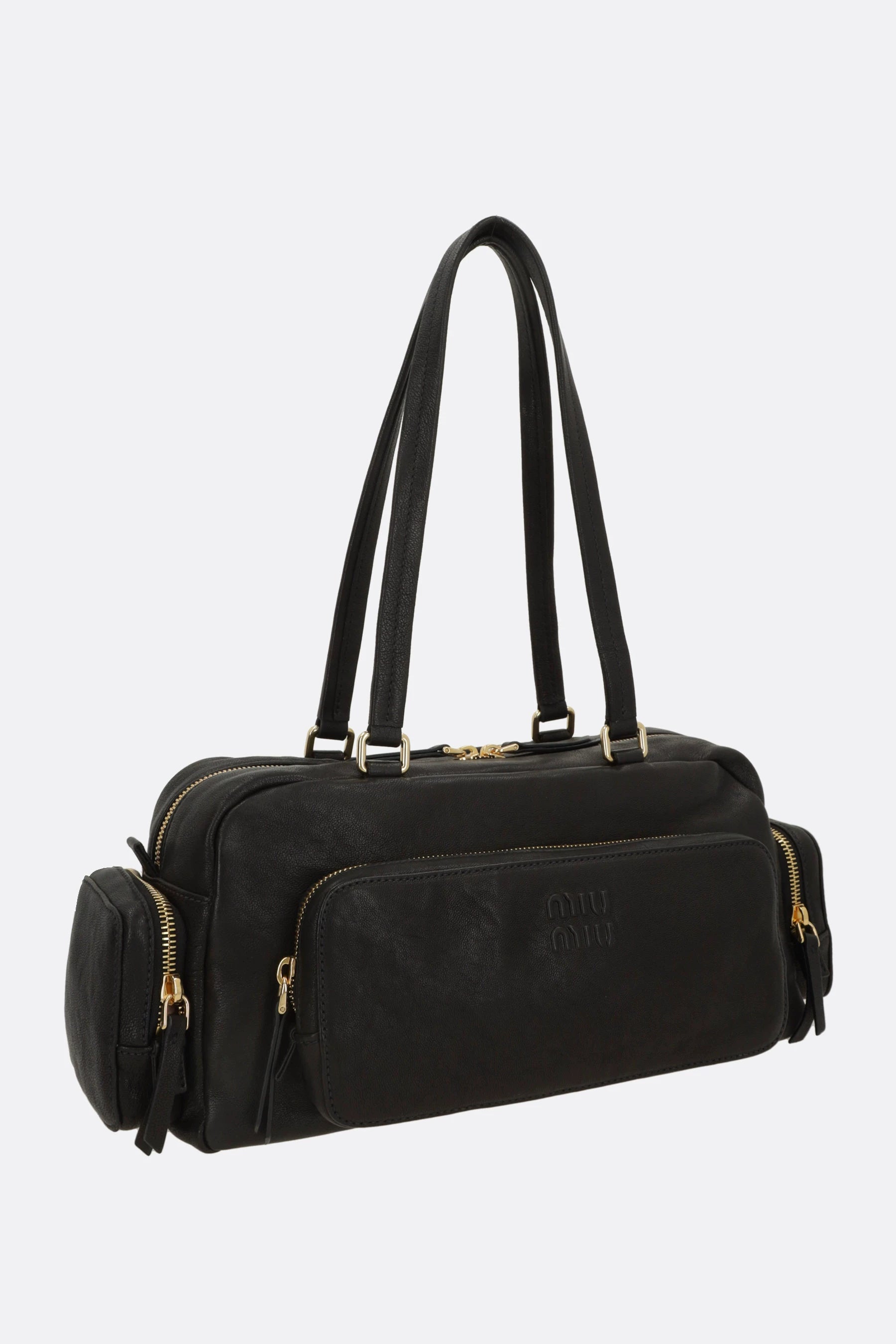 Miu Miu Pocket Medium Bag in Black