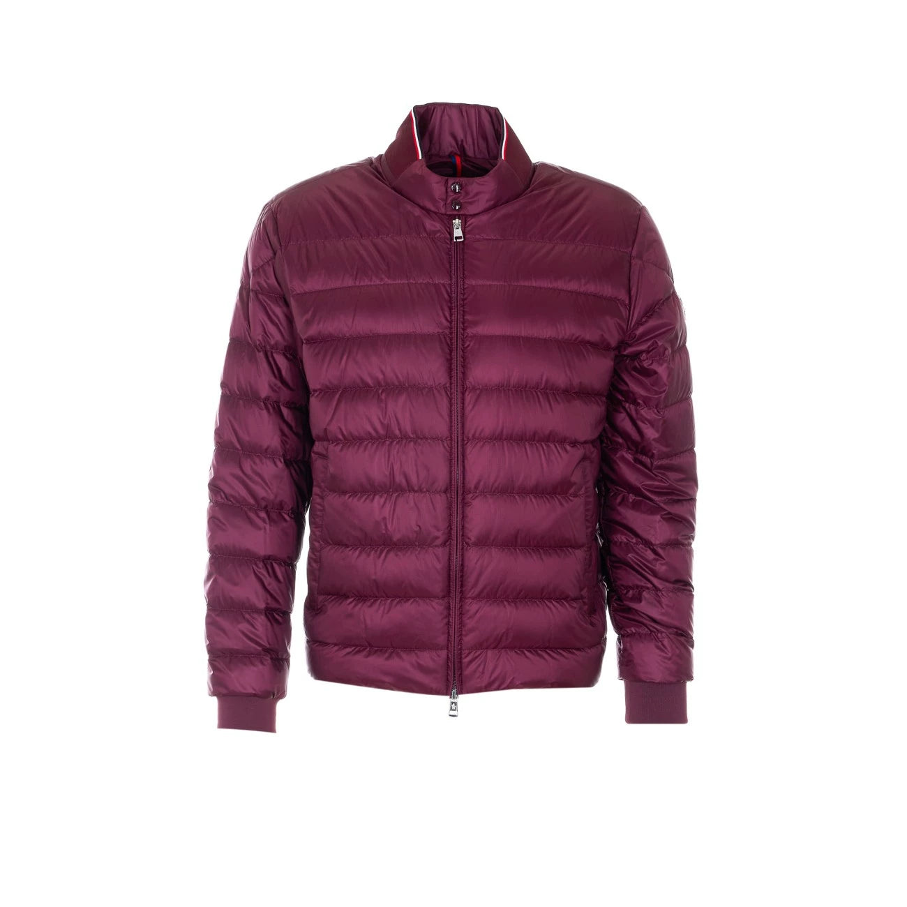 Moncler Men's Rigel Down Jacket in Burgundy