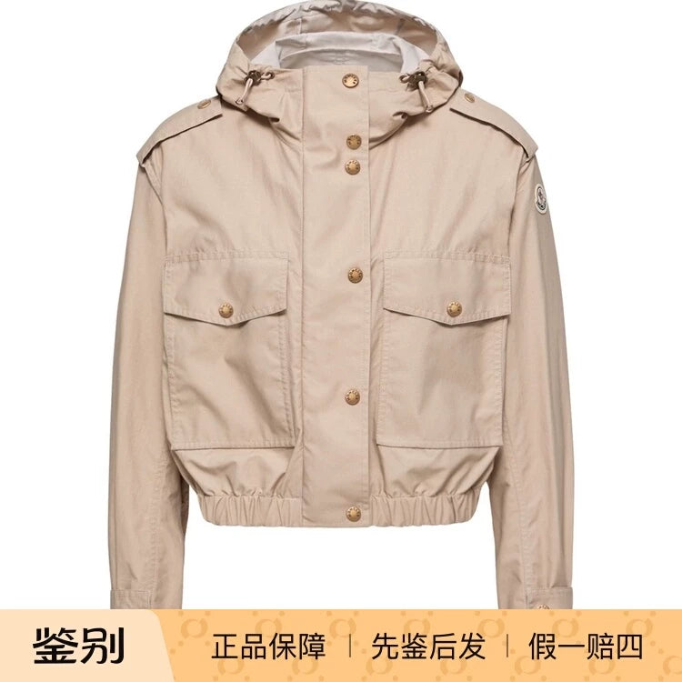 Moncler Women's Carex Coat in Beige