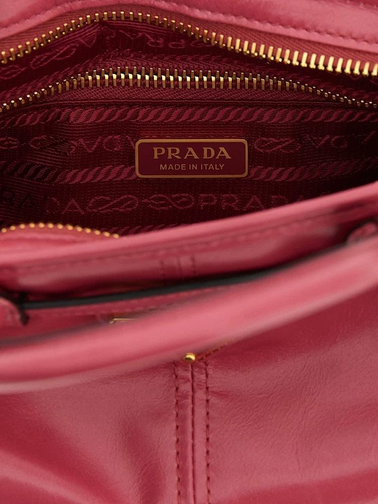 Prada Women's Bonnie Mini Handbag in Pink