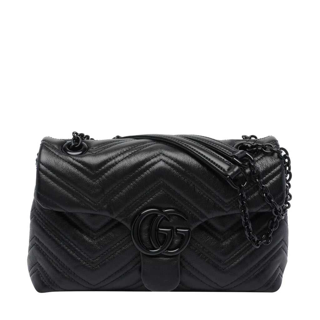 Gucci Women's Gg Marmont Small Bag in Black