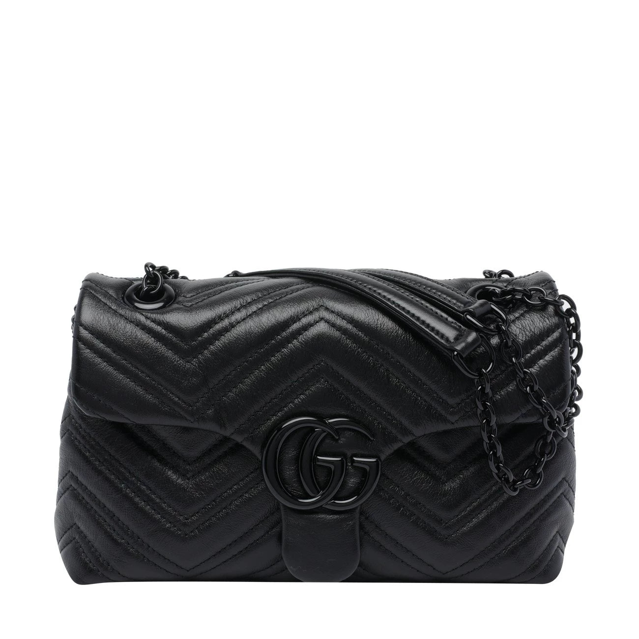 Gucci Women's Gg Marmont Small Bag in Black