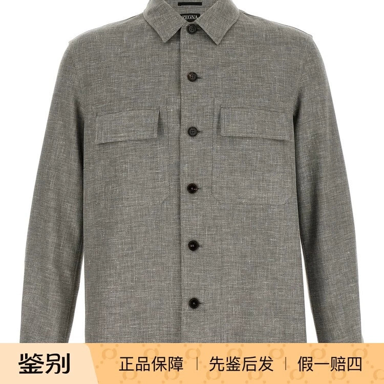 Zegna Men's Coat in Beige