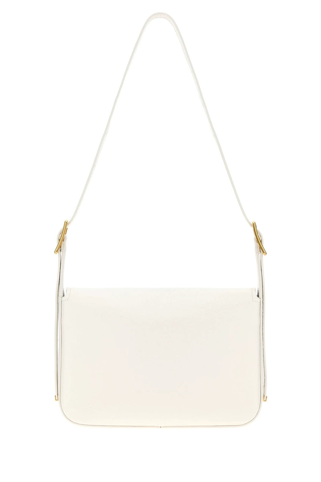 Balenciaga Women's Clicca Medium Shoulder Bag in White