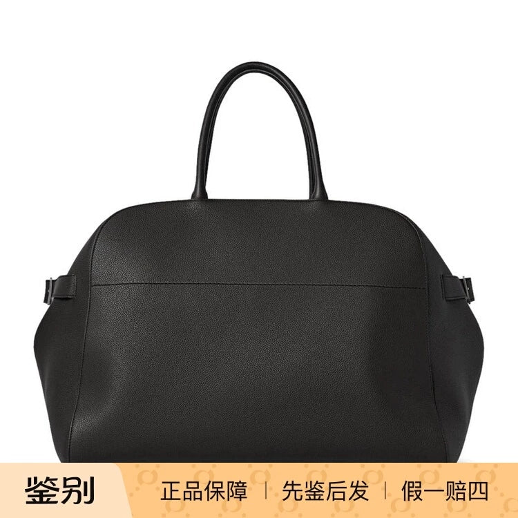 The Row Men's Marco Large Tote Bag in Black