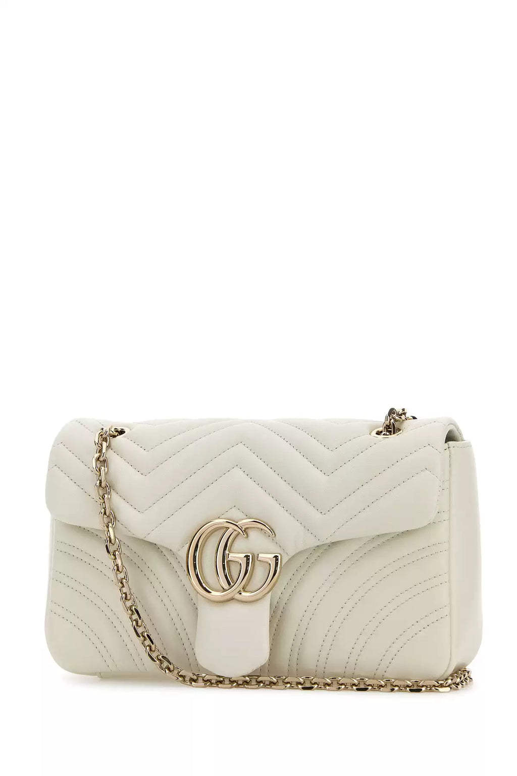Gucci Women's Gg Marmont Medium Bag in White