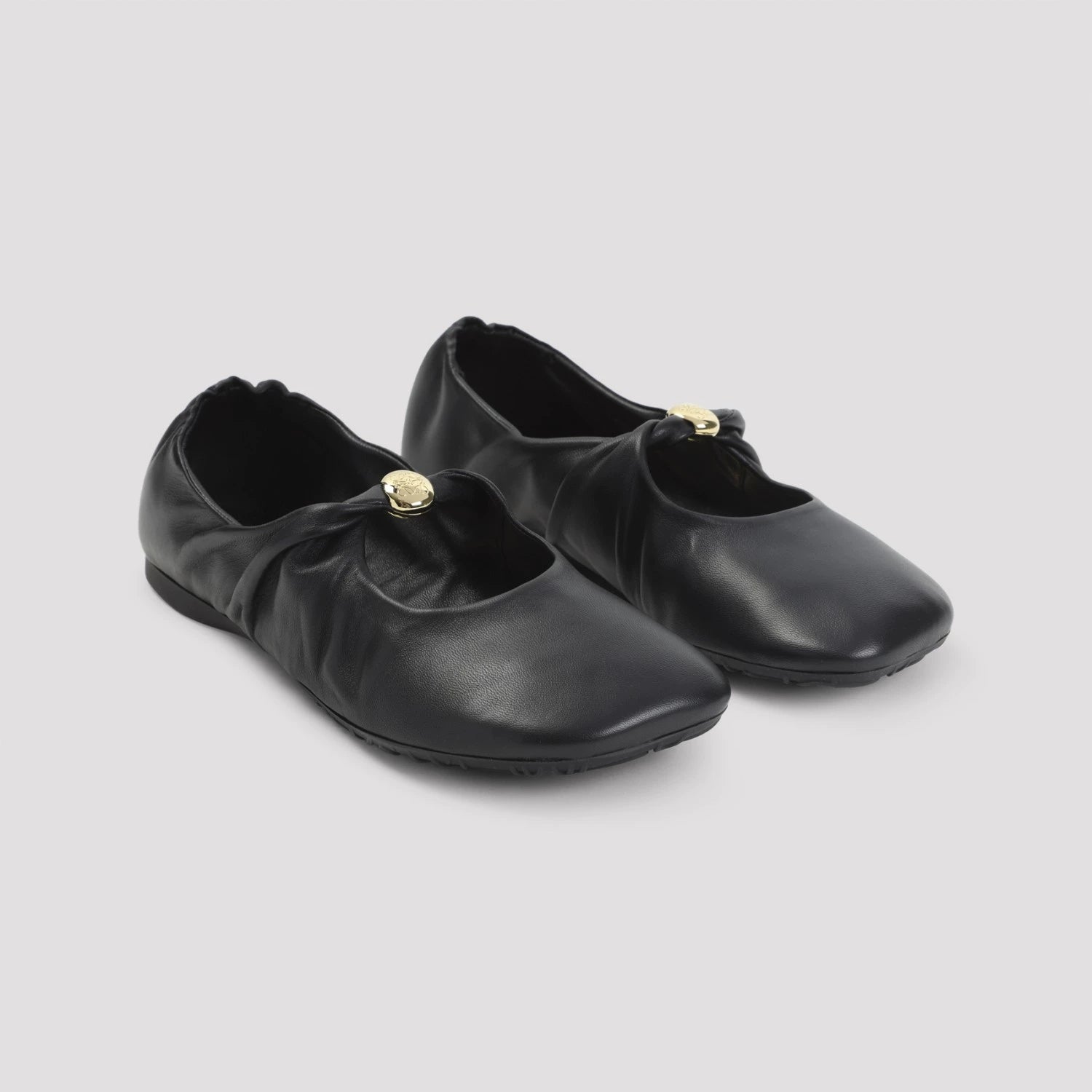 Loewe Women's Pebble Soft Shoes in Black