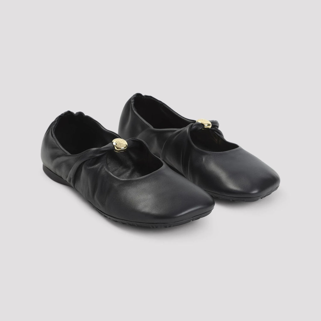 Loewe Women's Pebble Soft Shoes in Black