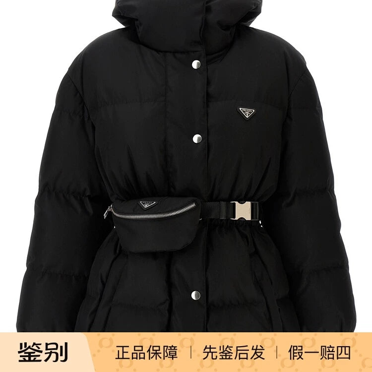 Prada Women's Down Jacket in Black