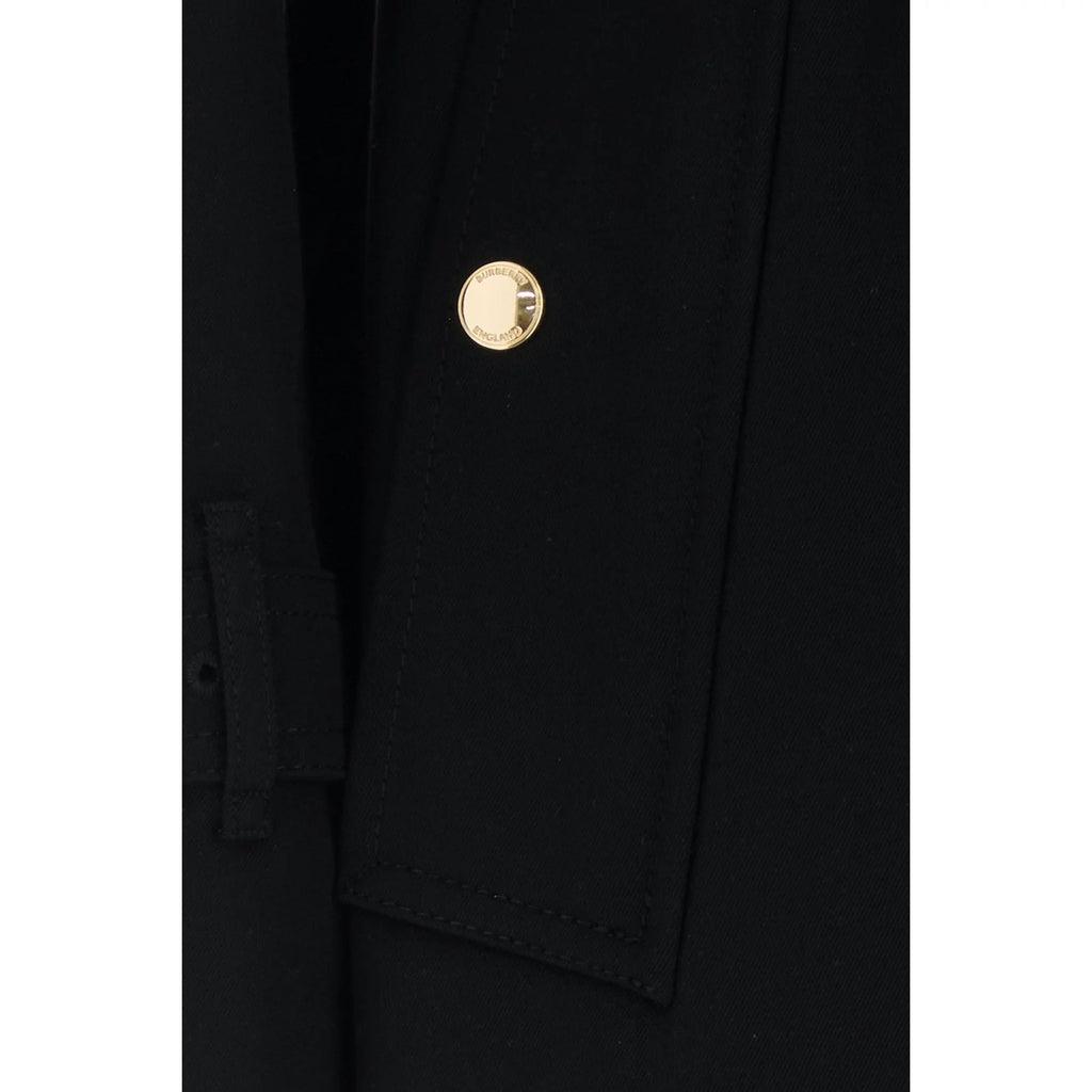 Burberry Women's Sandridge Trench Coat in Black