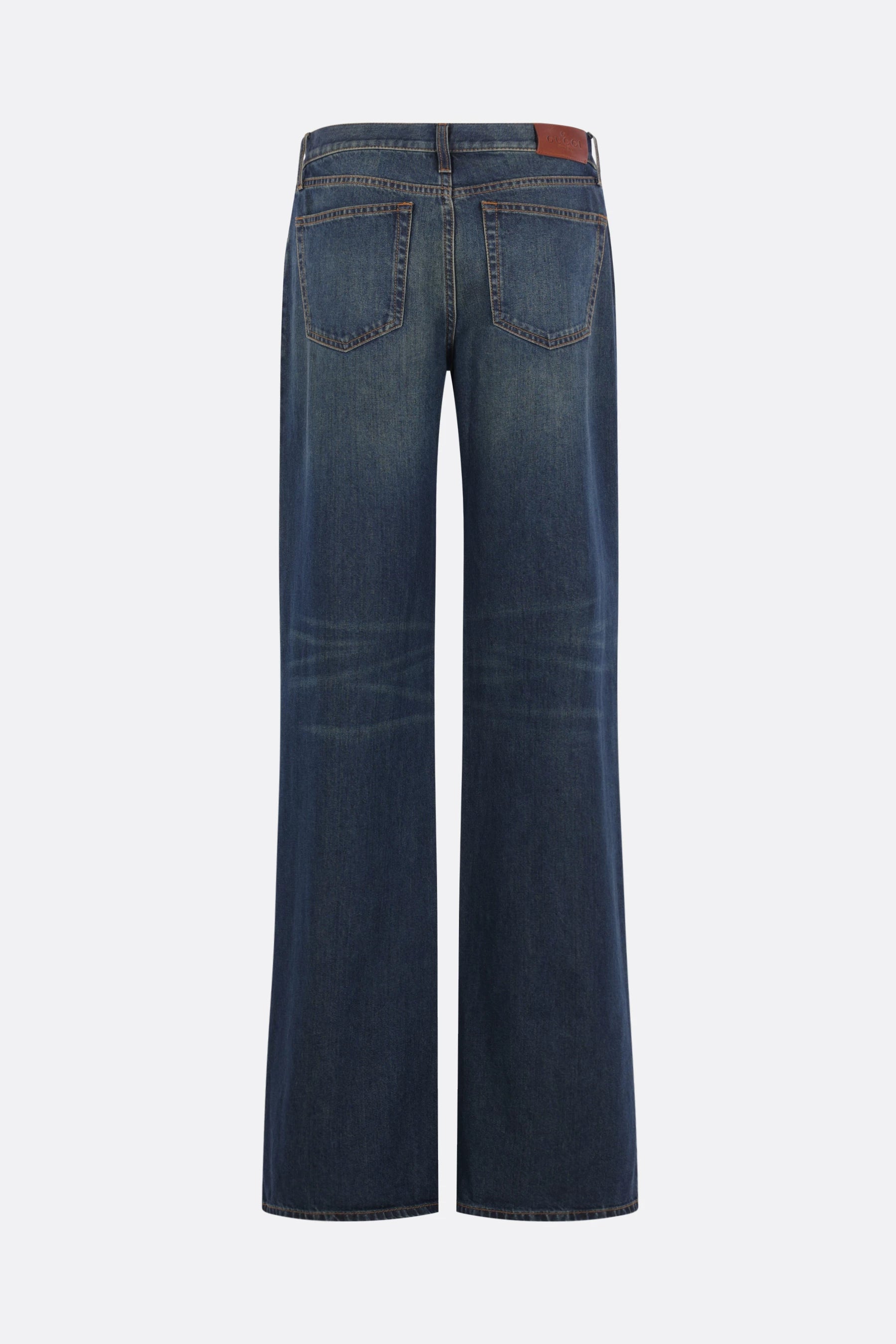 Gucci Women's Horsebit Jeans in Blue