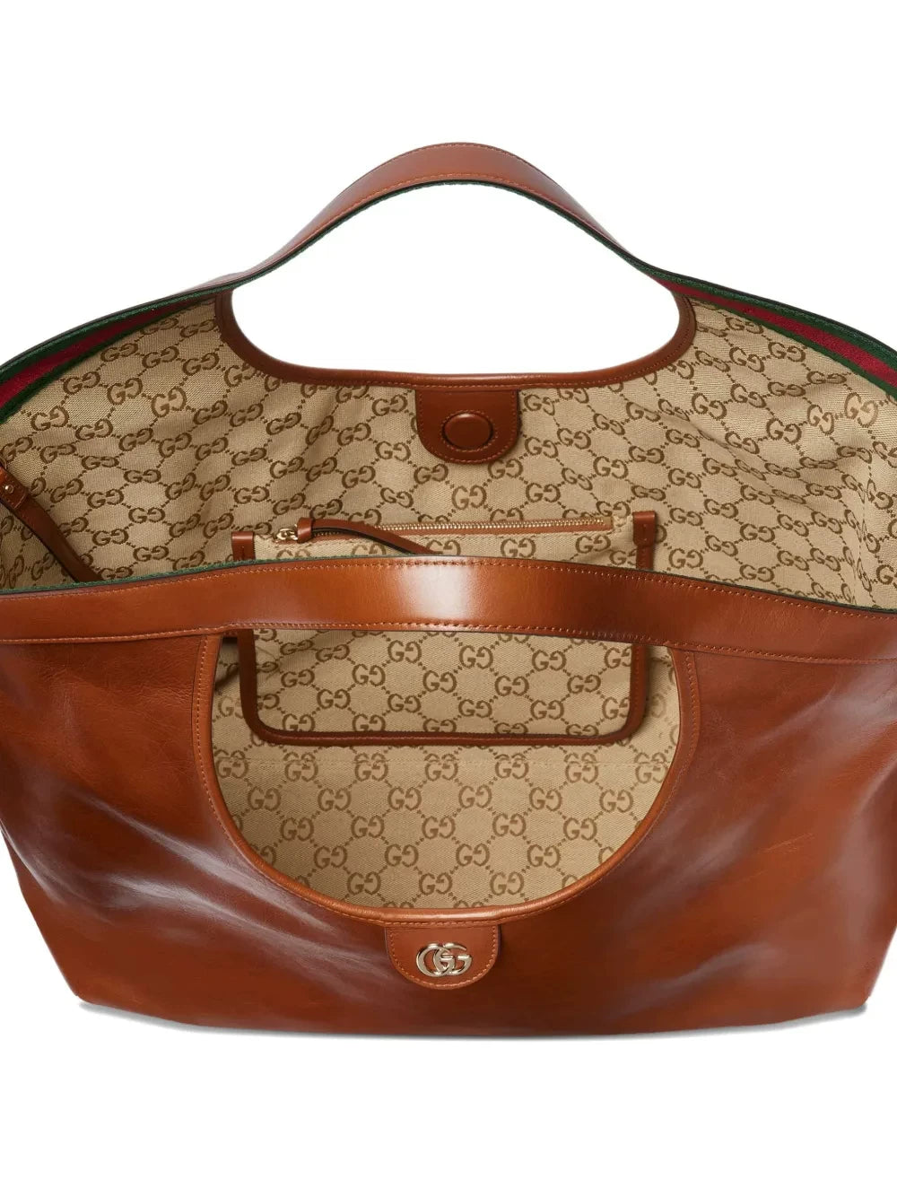 Gucci Women's Giglio Large Bag in Brown
