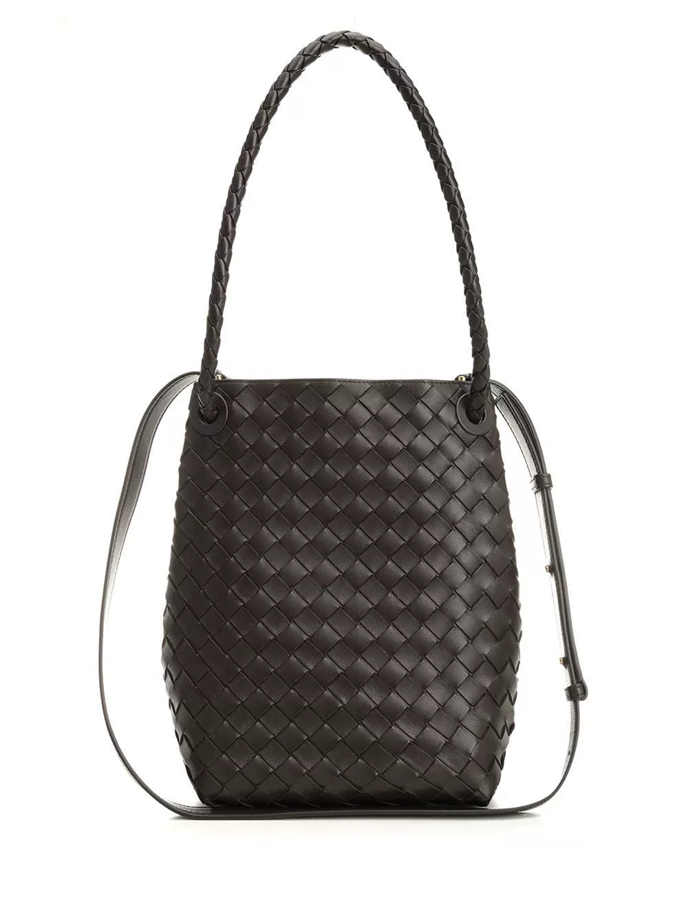 Bottega Veneta Women's Andiamo Small Bag in Brown