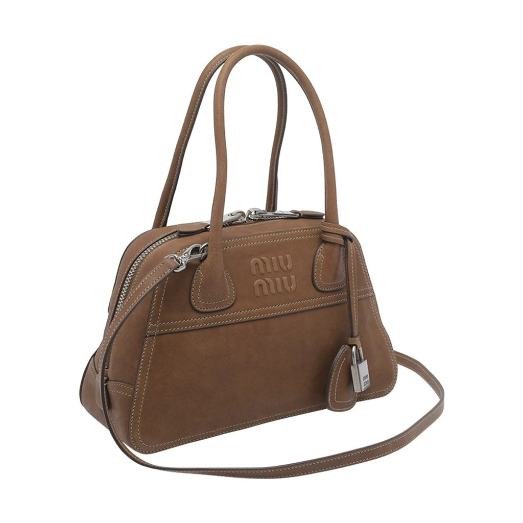 Miu Miu Women's Vivant Small Bag in Brown