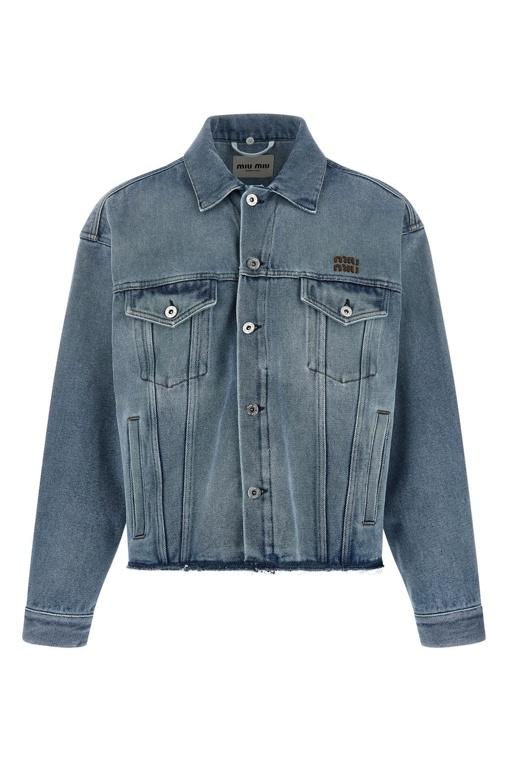 Miu Miu Women's Jacket in Blue