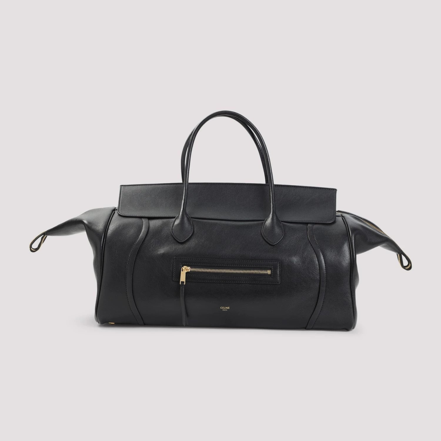 Celine Women's New Luggage Large Handbag in Black
