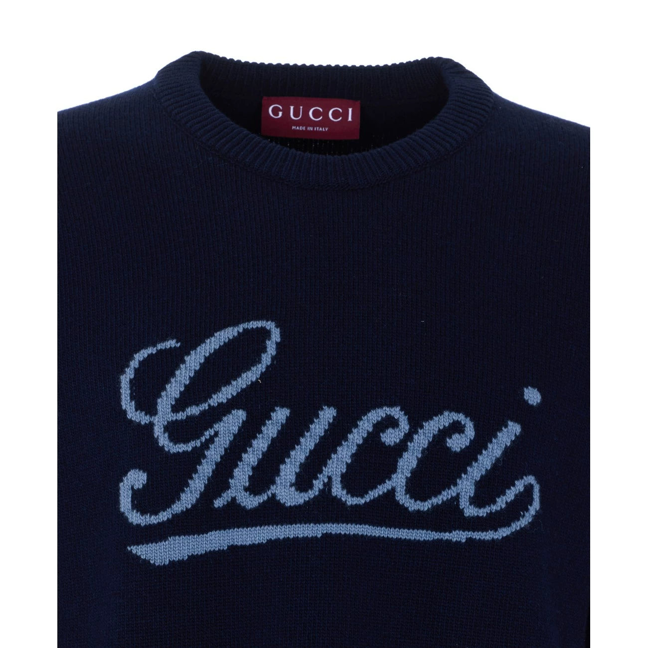 Gucci Men's Sweater in Navy
