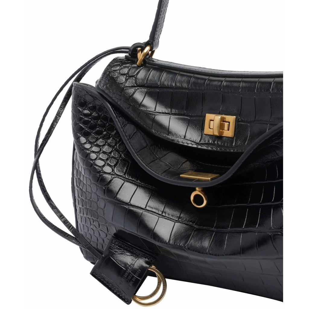 Balenciaga Women's Rodeo S Small Shoulder Bag in Black