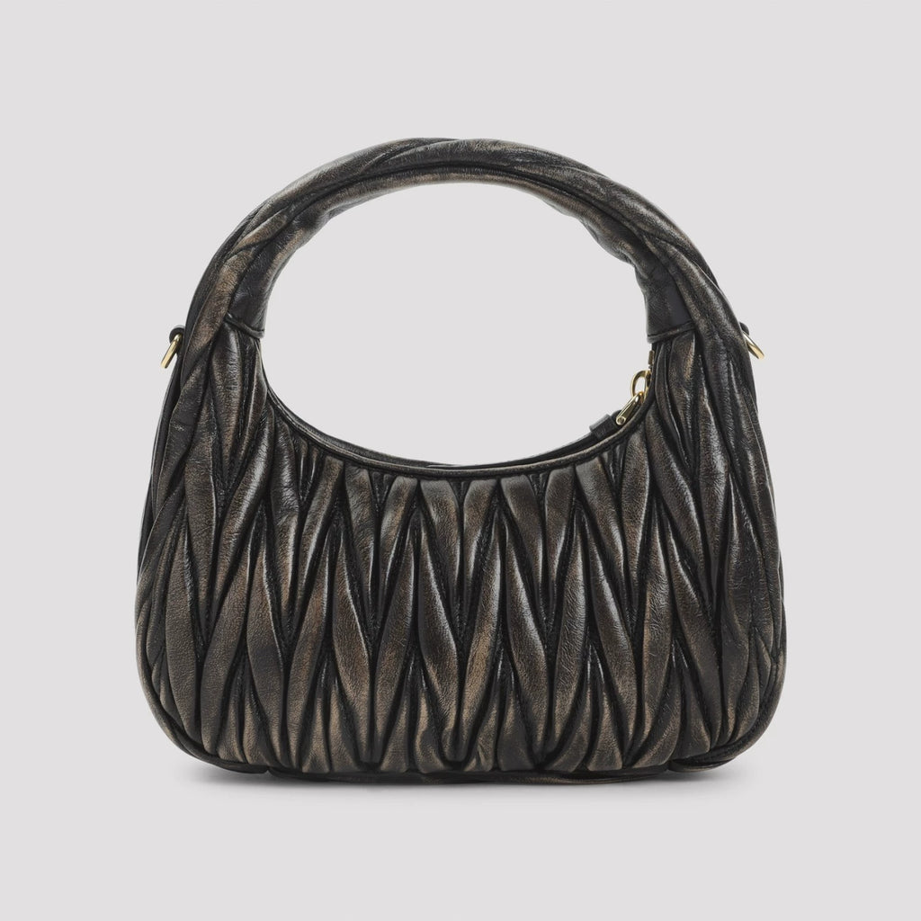 Miu Miu Women's Wander Small Handbag in Brown