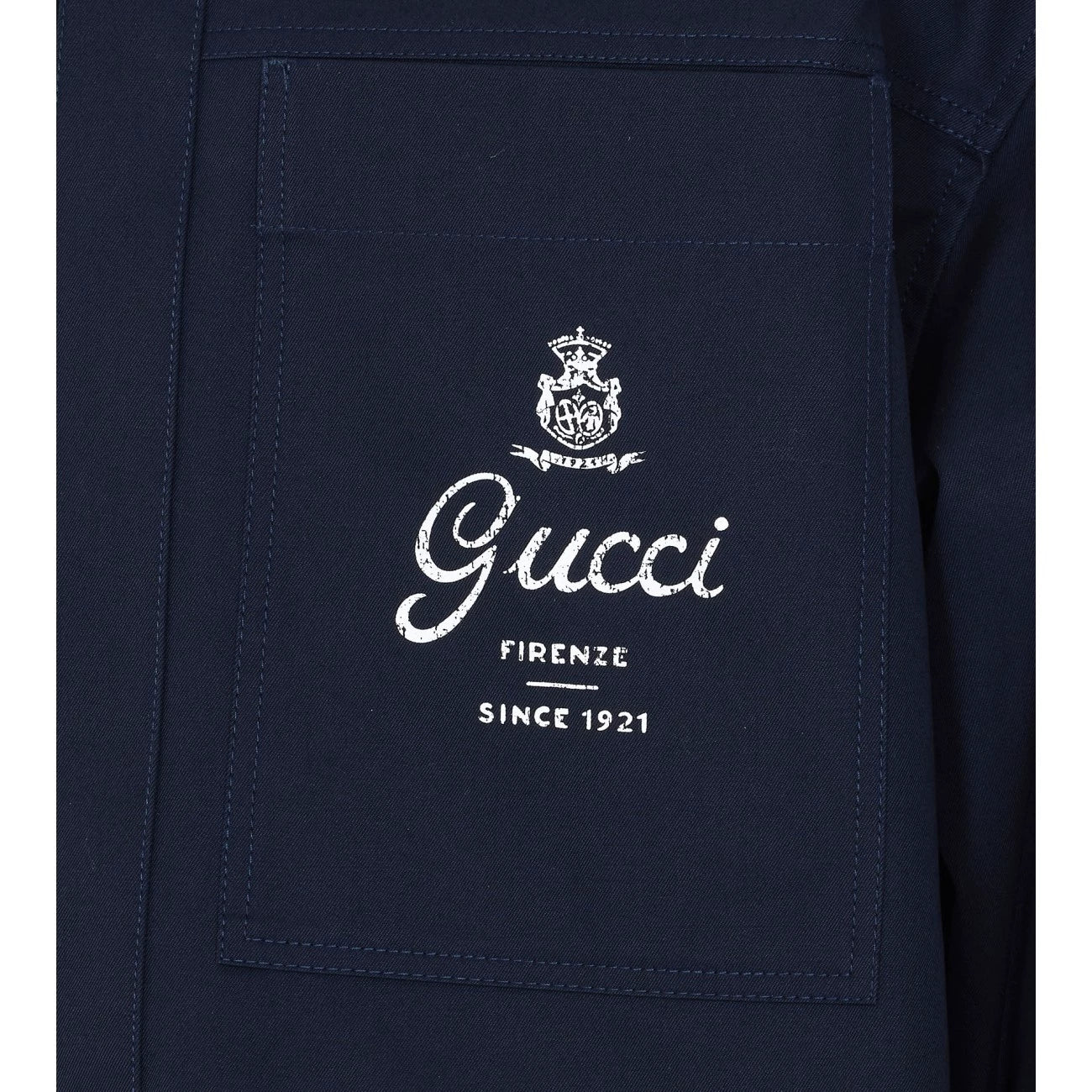Gucci Men's Fireze Jacket in Blue