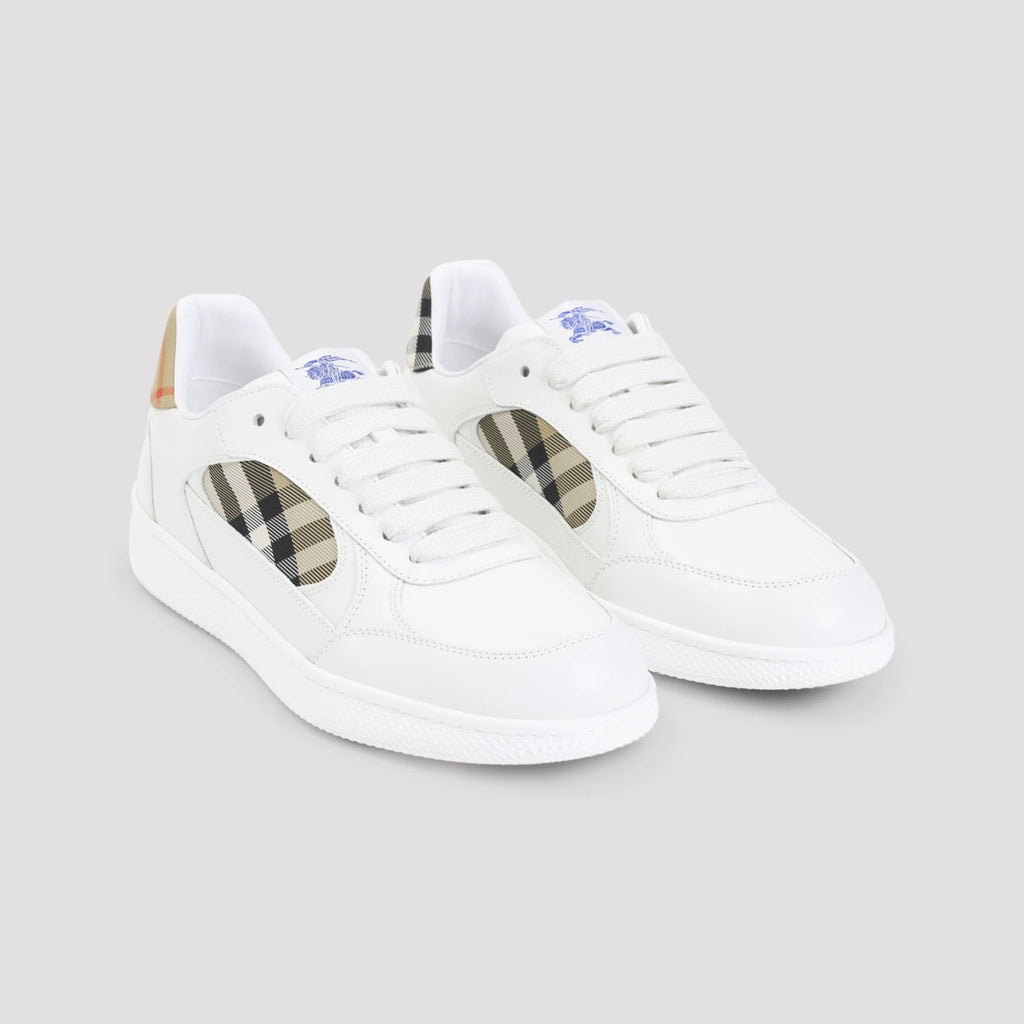 Burberry Men's Terrace Sneakers in White