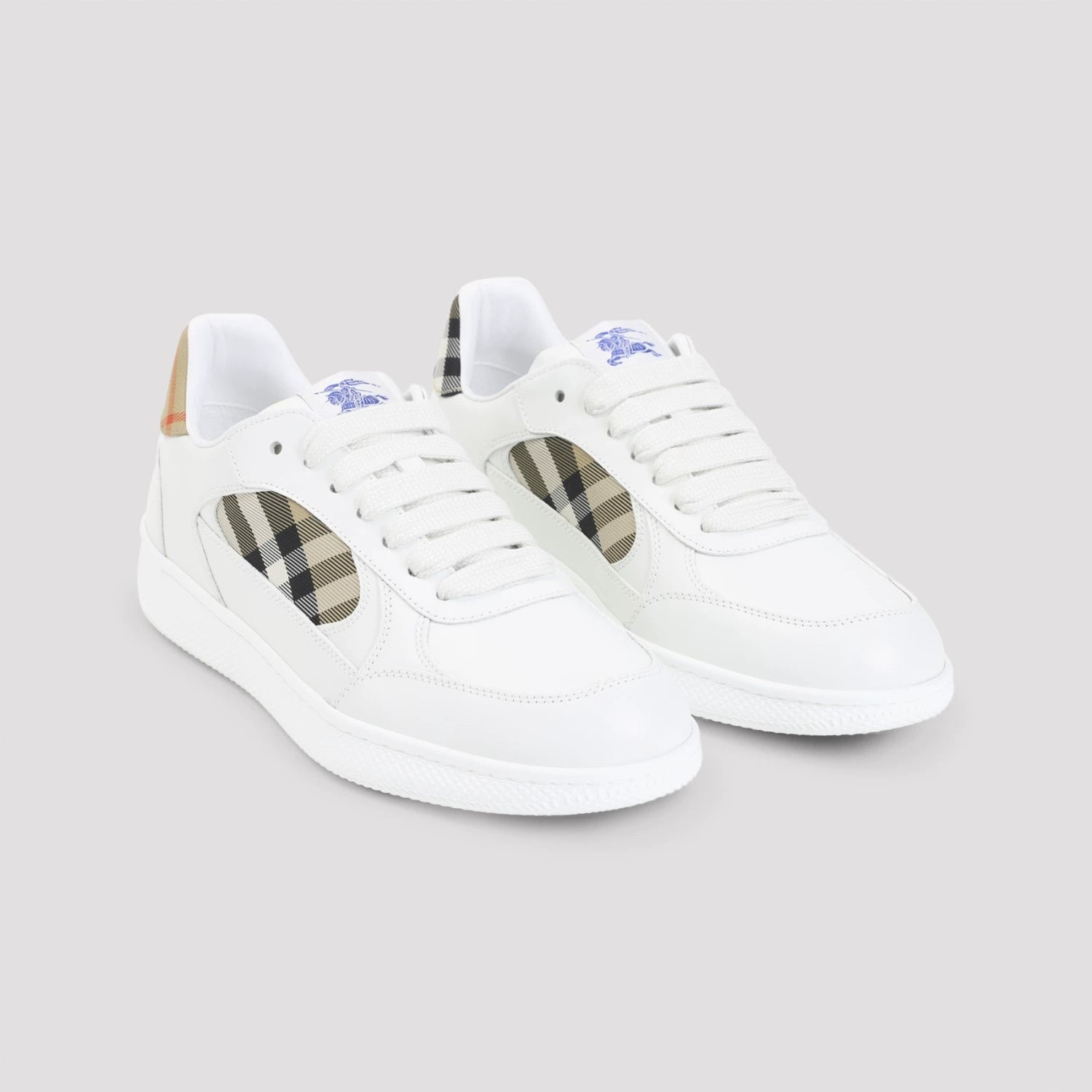 Burberry Men's Terrace Sneakers in White