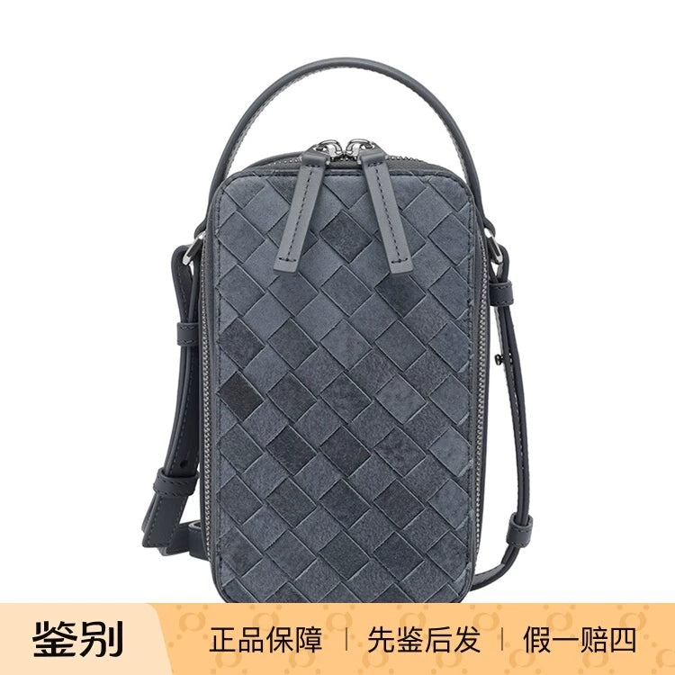 Bottega Veneta Men's Getaway Bag in Blue