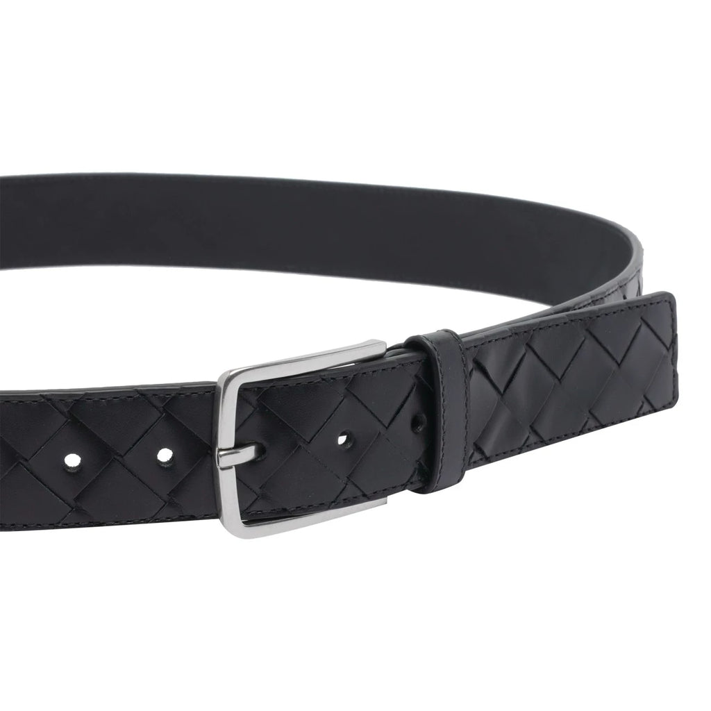 Bottega Veneta Men's Belt in Black