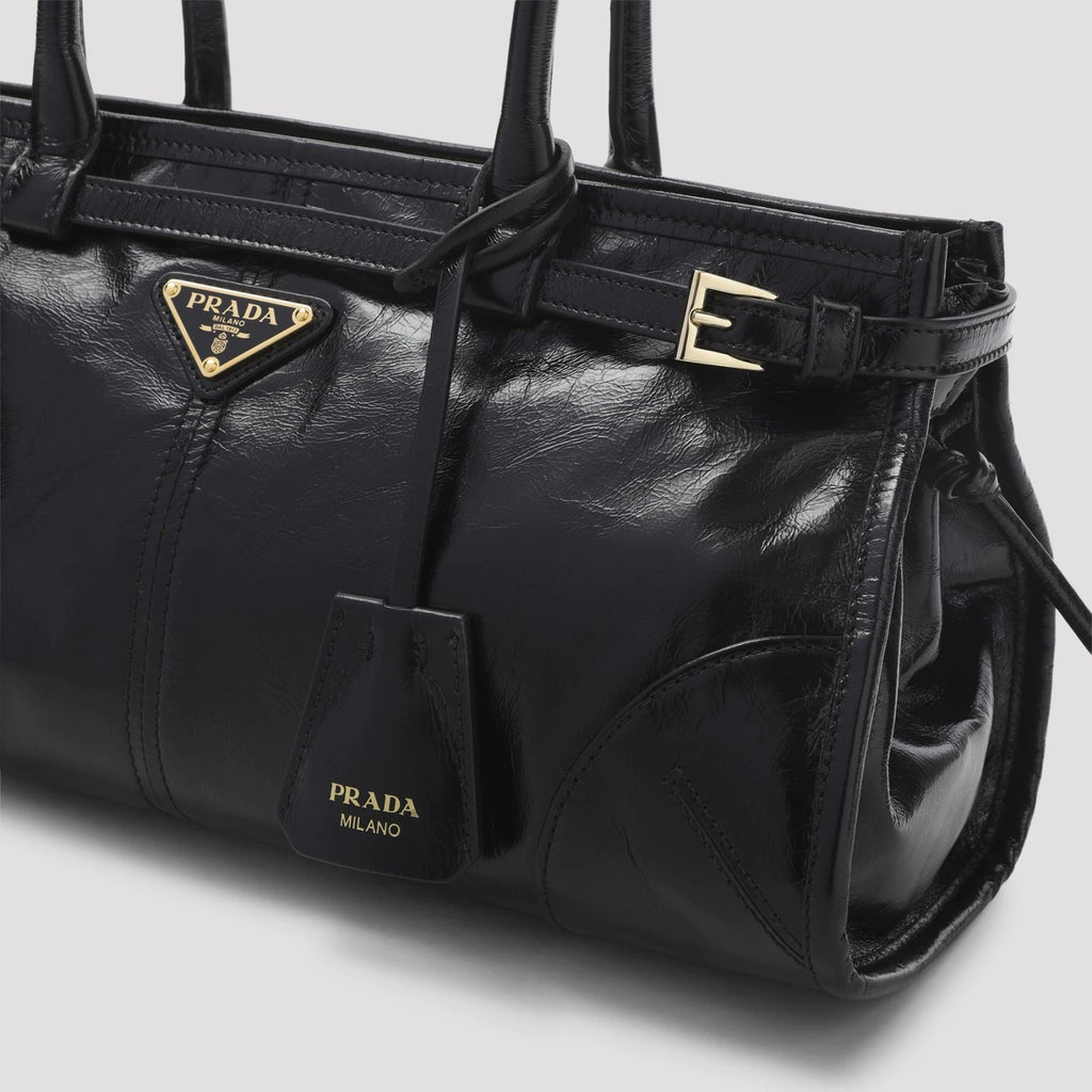 Prada Women's Bonnie Medium Bag in Black