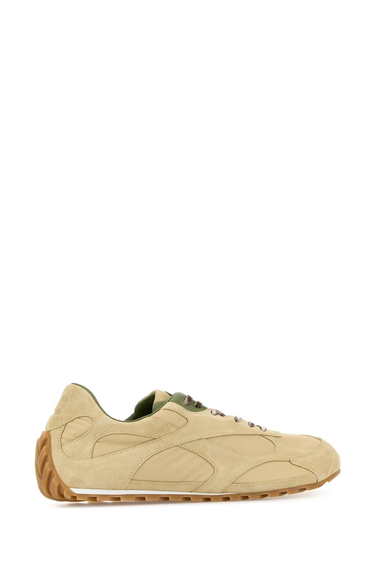 Bottega Veneta Men's Flash Orbit Sneakers in Beige