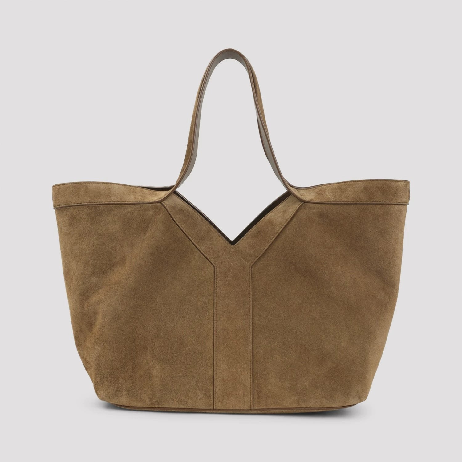 Saint Laurent Women's YSL Y Small Bag in Caramel