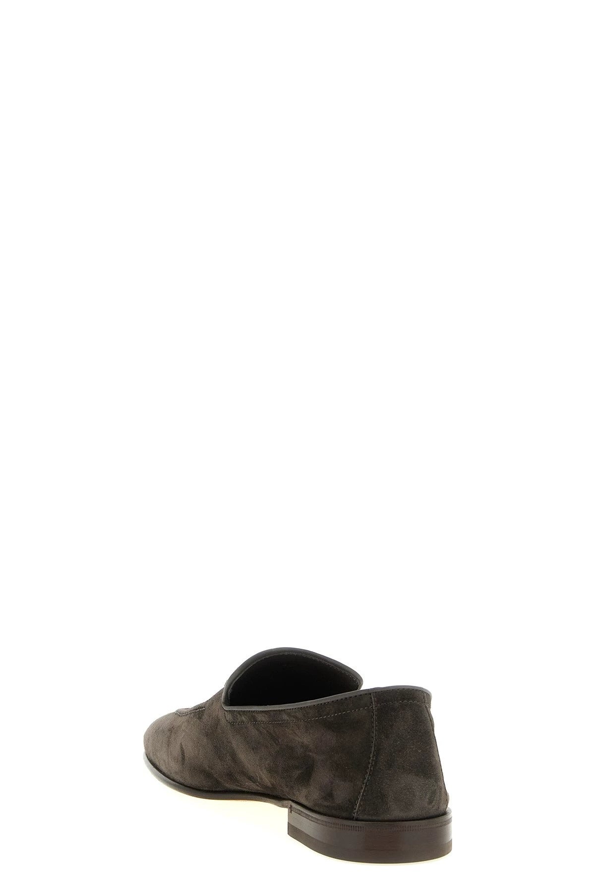 Brunello Cucinelli Men's Loafers in Grey