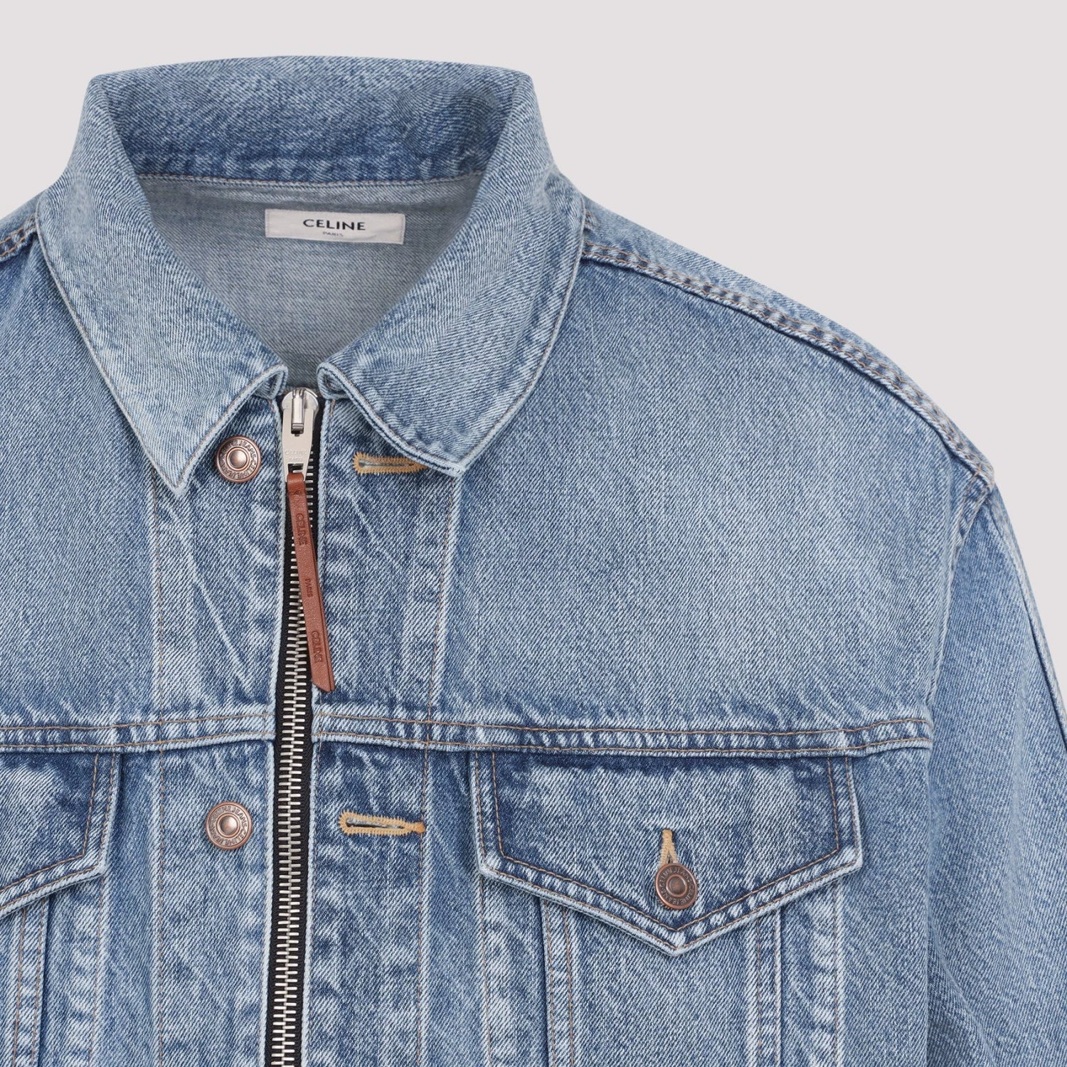 Celine Men's Jacket in Blue