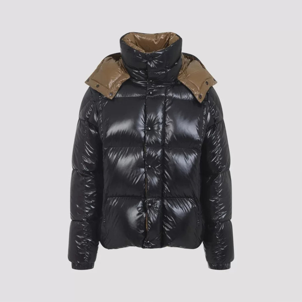 MONCLER Men's Parana Hooded Down Coat in Black