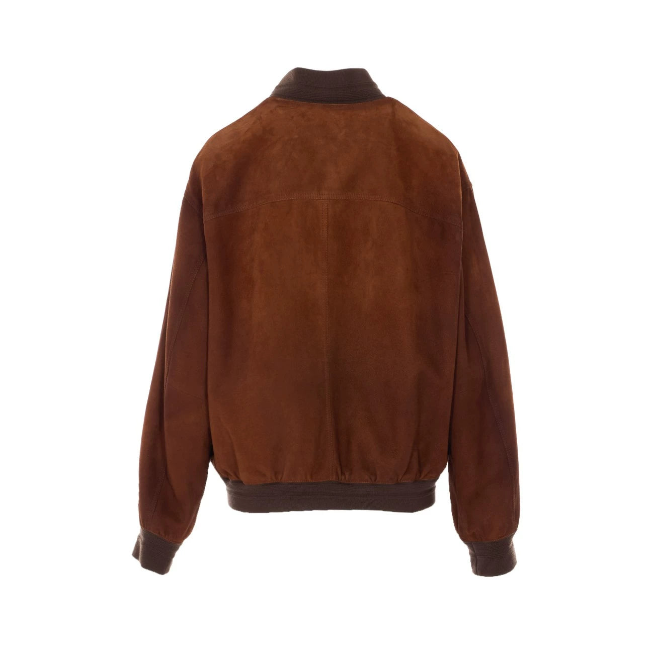 Miu Miu Women's Leather Jacket in Brown
