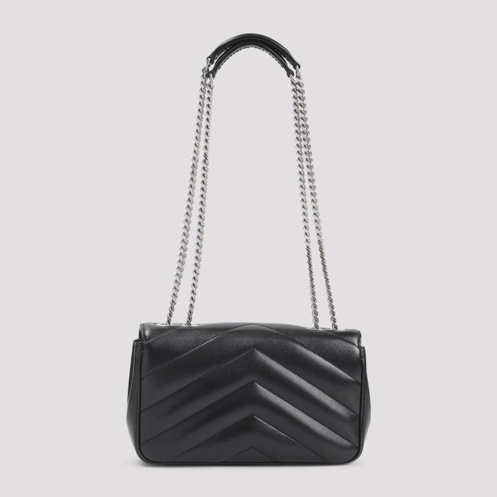 Saint Laurent YSL Loulou Small Bag in Black