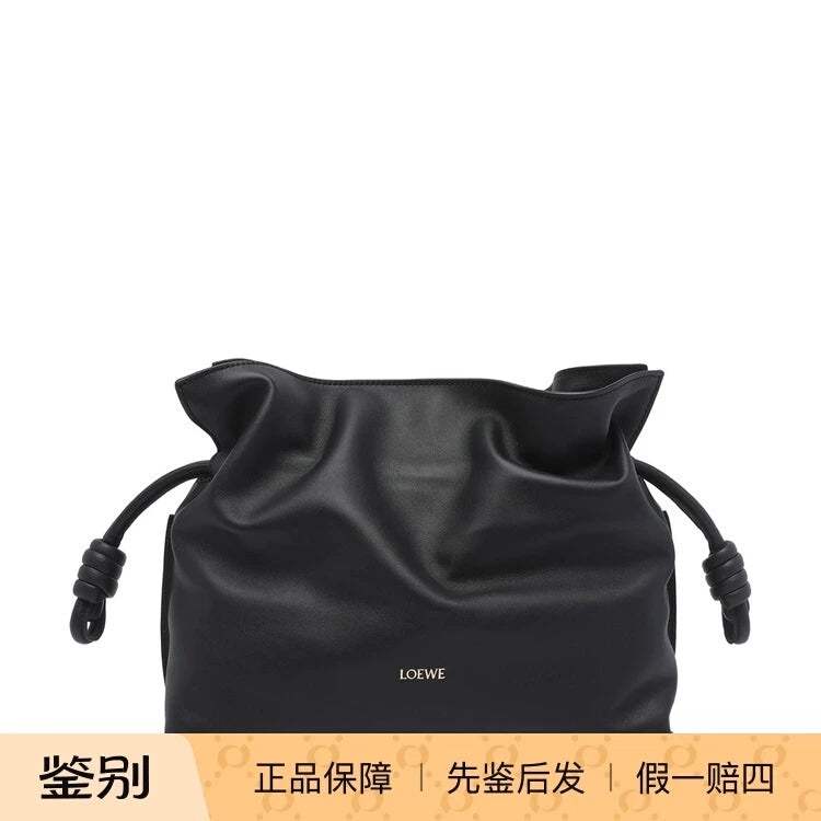 Loewe Women's Flamenco Medium Shoulder Bag in Brown