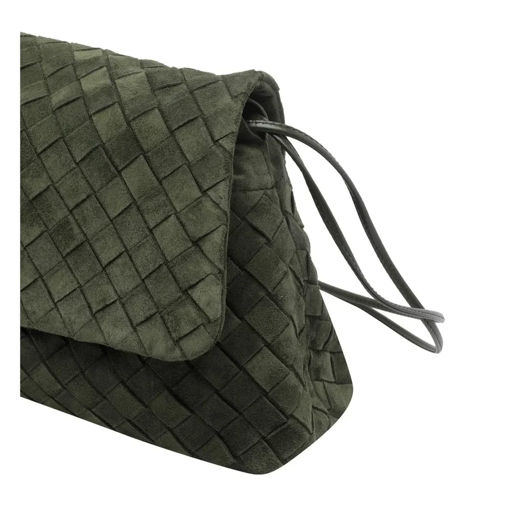 Bottega Veneta Women's Giorno Mini Shoulder Bag in Green