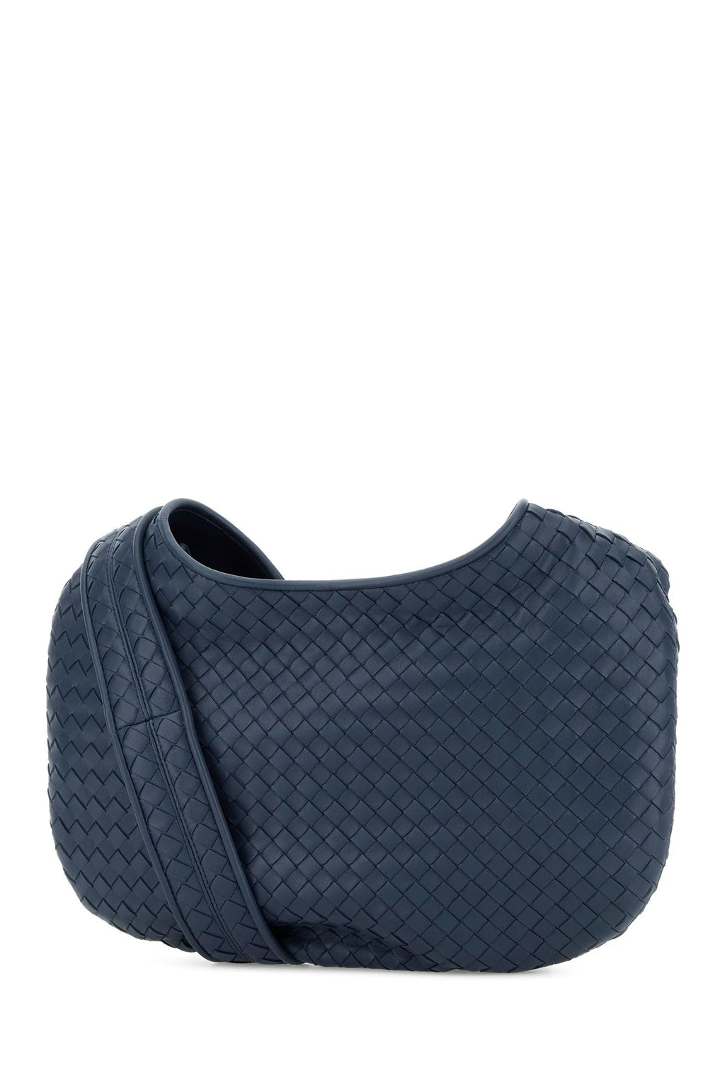 Bottega Veneta Men's Veneto Medium Bag in Blue