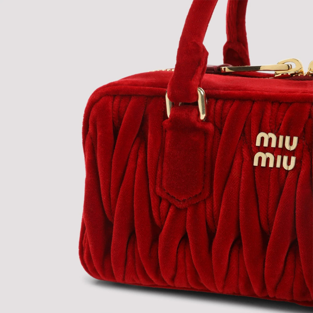 Miu Miu Women's Arcadie Small Bag in Red