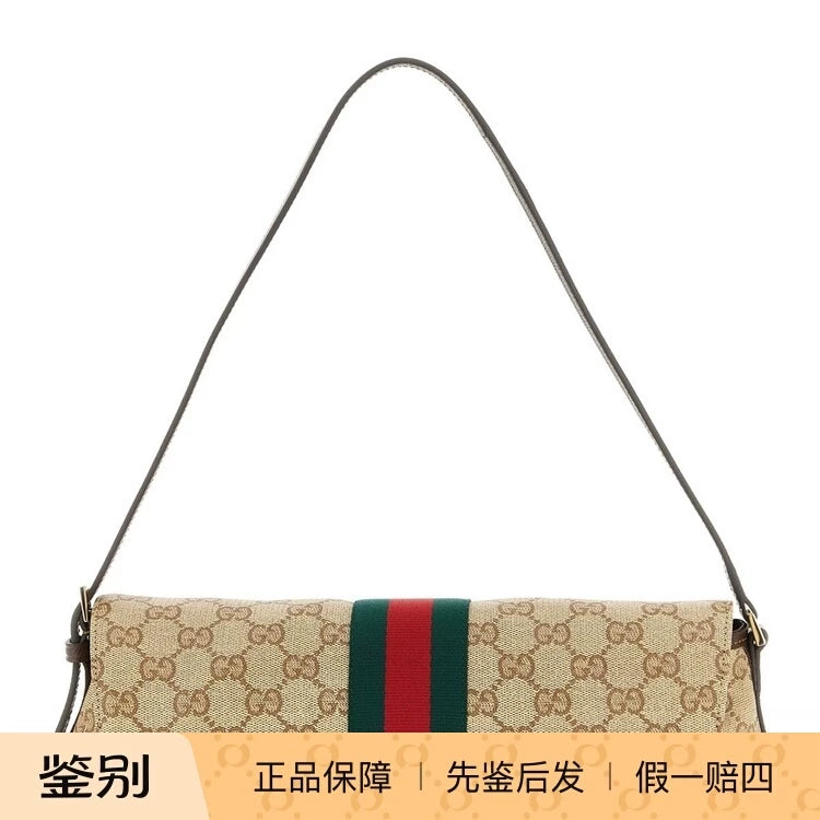 GUCCI Women's Medium Madison Canvas Tote in Beige