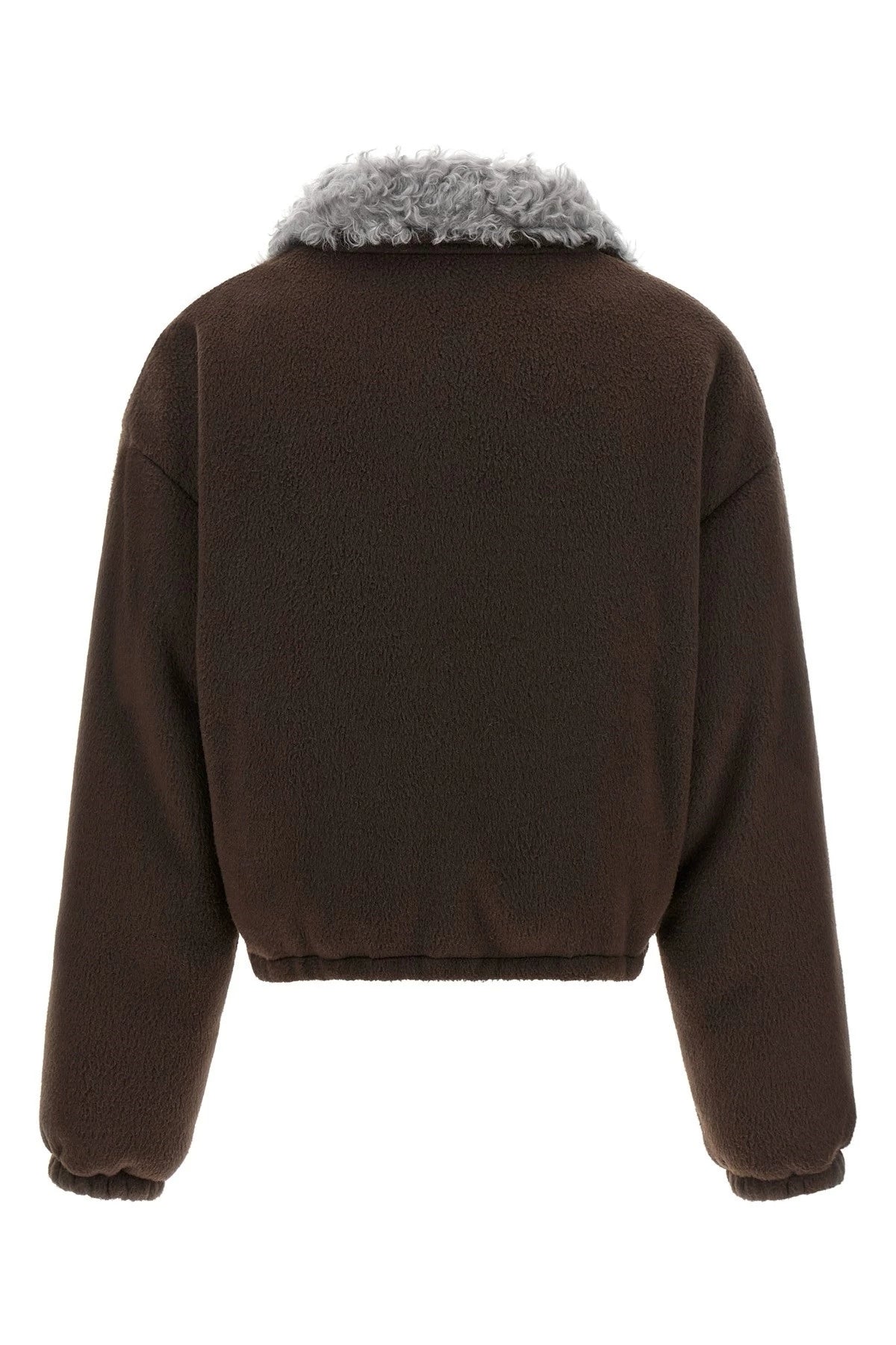 Miu Miu Women's Down Jacket in Brown