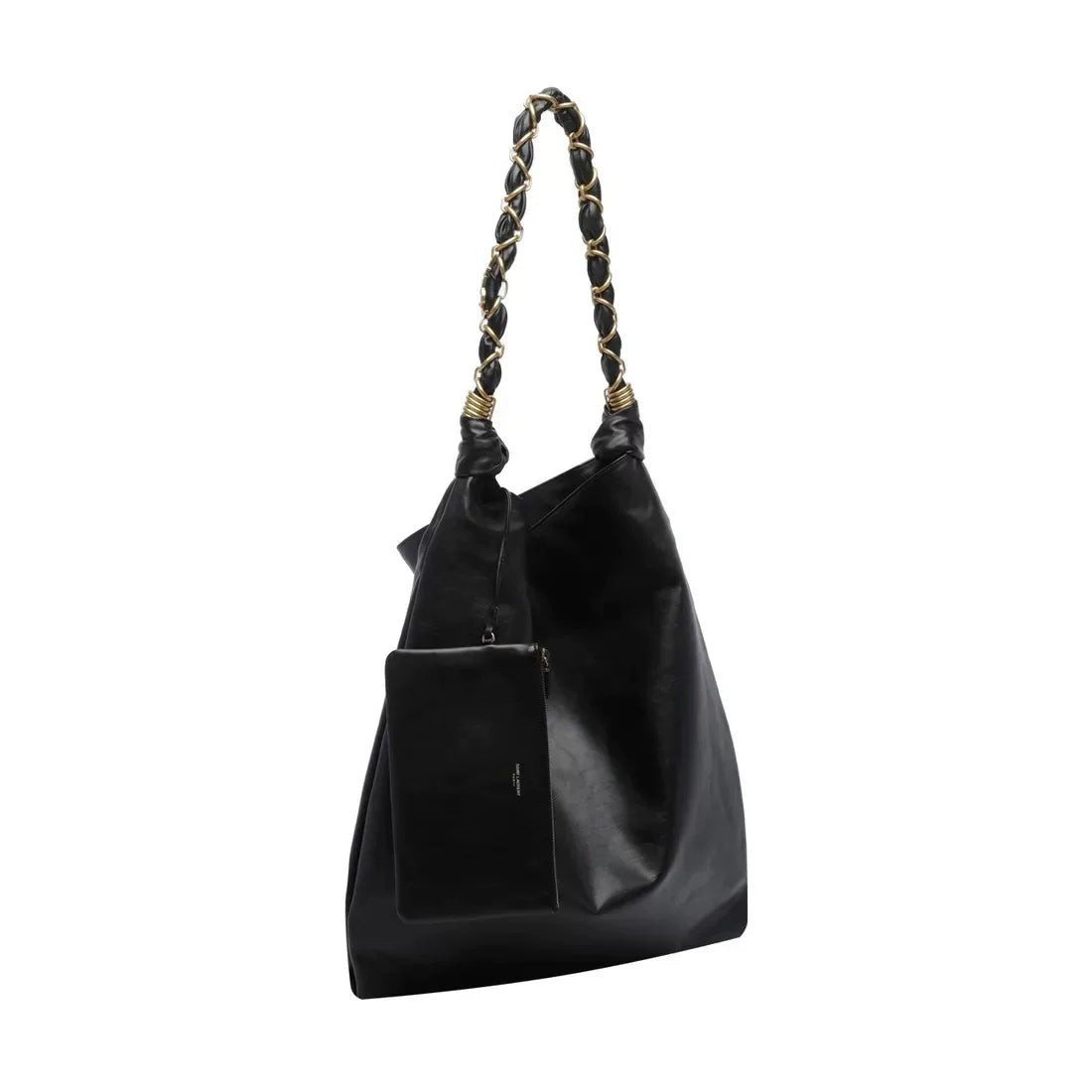 Saint Laurent Women's Large Amalia Shoulder Bag in Black