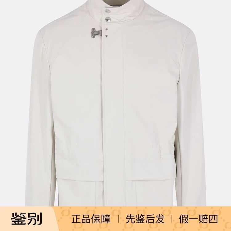 Brunello Cucinelli Men's Jacket in White
