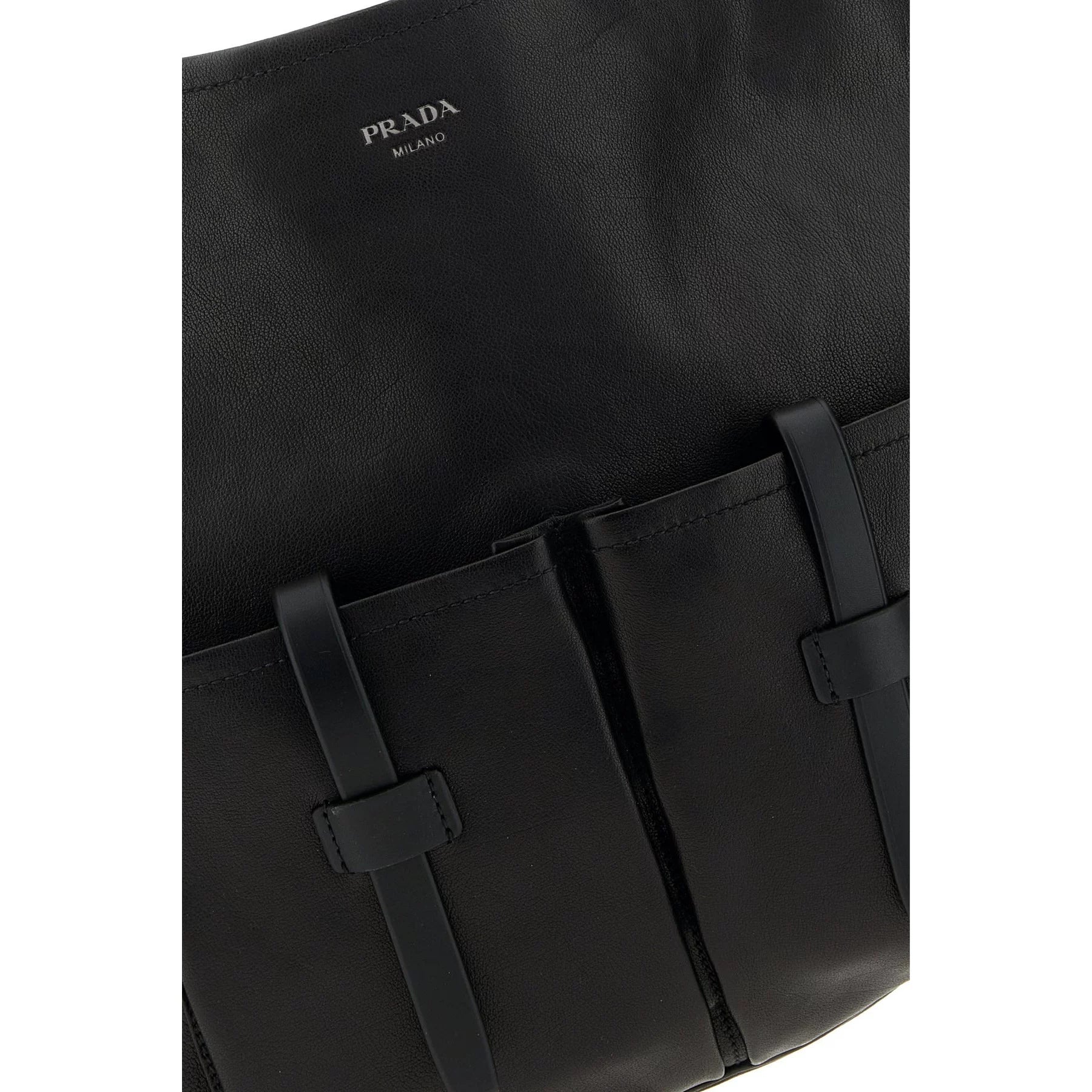 Prada Women's Route Large Bag in Black